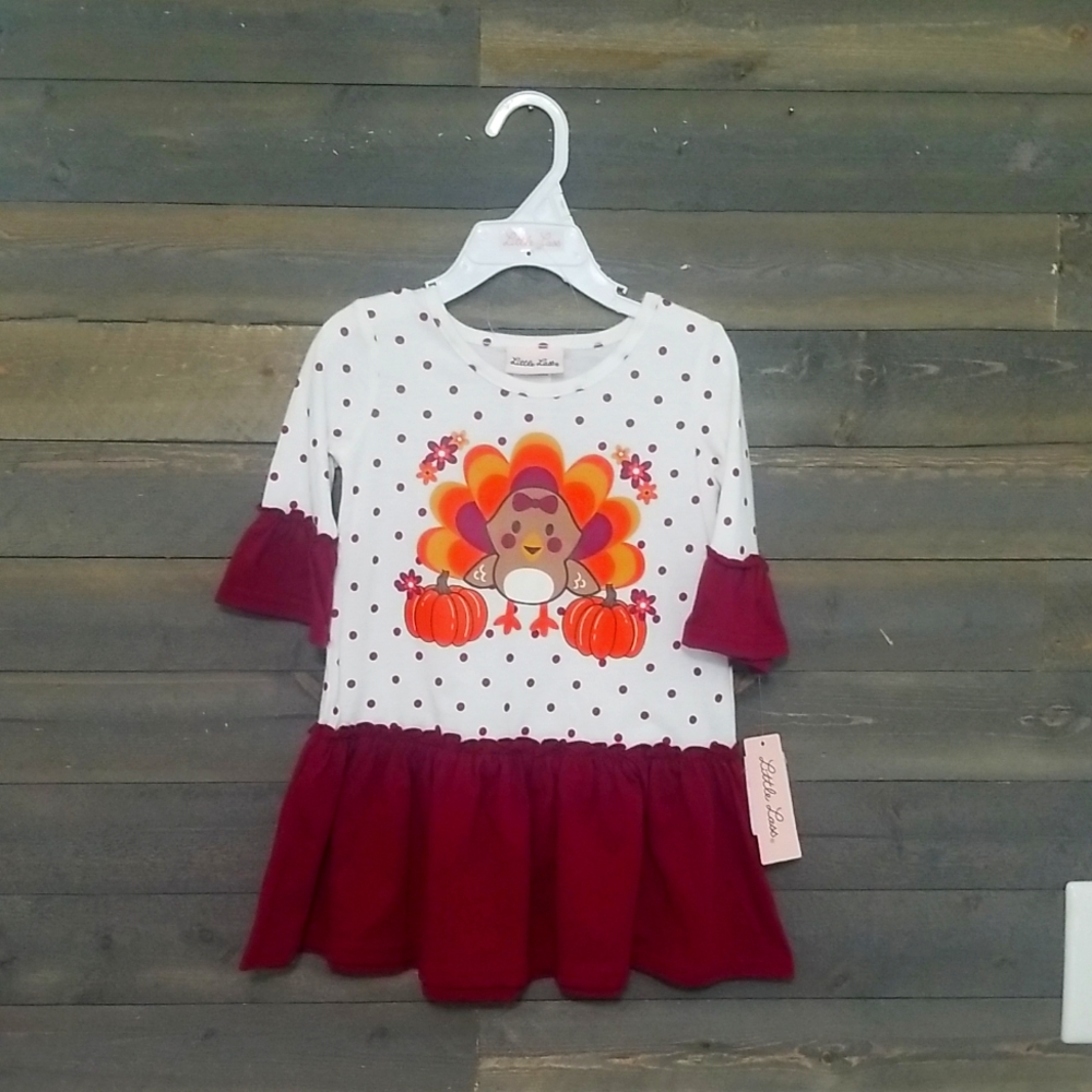 2T girl Thanksgiving dress